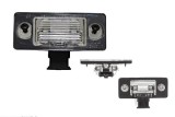 Lampa numar Skoda Fabia (5j), 03.2007-04.2012; Yeti (5l), 09.2009-04.2012, spate, Stanga = Dreapta, C5W; cu suport becuri; cu becuri, TYC