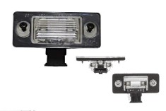 Lampa numar Skoda Fabia (5j), 03.2007-04.2012; Yeti (5l), 09.2009-04.2012, spate, Stanga = Dreapta, C5W; cu suport becuri; cu becuri, TYC foto