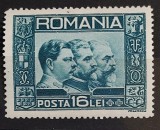 Romania 1931 - Efigia celor 3 regi