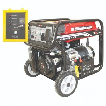 Generator SC-10000E-ATS, Putere max. 8.5 kw, 230V, AVR, motor benzina, demaraj electric foto