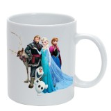 Cana alba personalizata Frozen 15, INOVATIX&reg;. 330ml, Oem