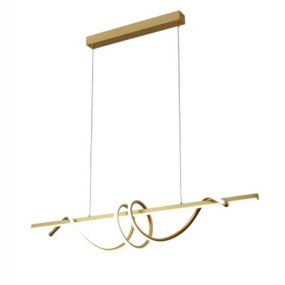 LUSTRA LED AURIE CU TELECOMANDA LEONIS 75W/3800LM 2700K-6500K foto