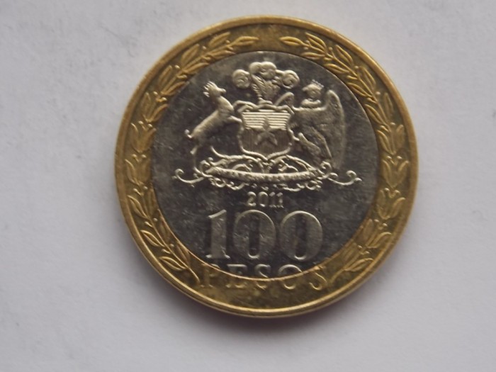 100 PESOS 2011 CHILE
