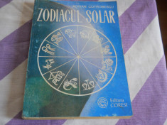 ZODIACUL SOLAR-ADRIAN COTROBESCU,1993, Ed. Coresi foto