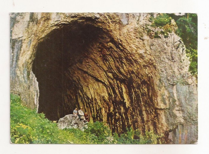 RF51 -Carte Postala- Intrare Pestera Meziad, Apuseni, circulata 1968