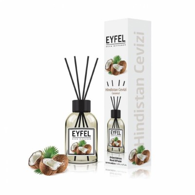 Odorizant camera cu betisoare Eyfel Cocos, 120ml foto