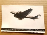 H383-I- JUNKERS JU-90- Avion de pasageri al 3- lea Reich probabil aniversare al 40- lea zbor cu trafic intens de pasageri. Marimi 14/9 cm.