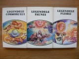 LEGENDELE ROMANILOR (LEGENDELE COSMOSULUI / LEGENDELE FLOREI / LEGENDELE FAUNEI) - 3 volume - editie critica de TONY BRILL
