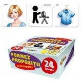 24 jetoane. Formez propozitii cu pictograme