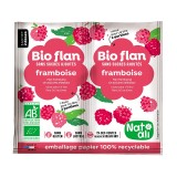 Budinca de Zmeura Bio Nat-Ali 2x5g - Fara Zahar Adaugat, Fara Gluten, Vegana, Produs in Franta