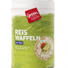 Rondele de orez cu sare eco 100g (GreenOrganics)