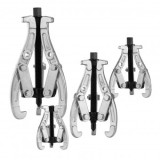 Set 4 extractoare de rulmenti, Profesional, 3, 4, 6, 8 inch, max 4 Tone, 3 falci, Oem