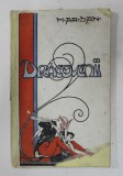 DRACOVENII - EPIGRAME de M. AR. DAN , EDITIE INTERBELICA , COTORUL SI COPERTA INTARITE CU BANDA ADEZIVA *