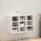 Dulap pentru pantofi Alb 77.5 x 30 x 51 cm Lemn compozit