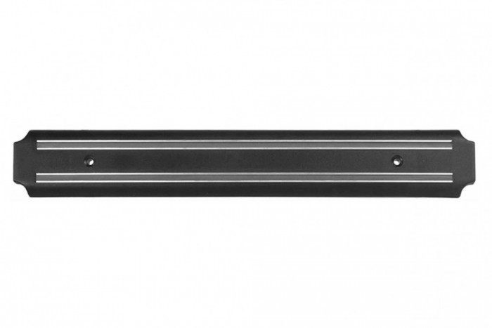 Suport magnetic pentru ustensile si unelte, ideal pentru cutite si foarfece sau unelte, 33 cm, negru