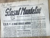 ZRE Ziarul Interbelic - Voluntarul Bucovinean - Glasul Muntelui - Bucovina