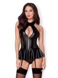 Corset 859-COR, Obsessive, Negru, S/M