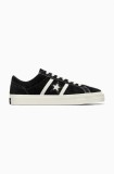 Converse tenisi din piele intoarsa One Star Academy PRO culoarea negru, A06426C