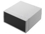 Carcasă ABS Neagră/Gri 160x160x86mm