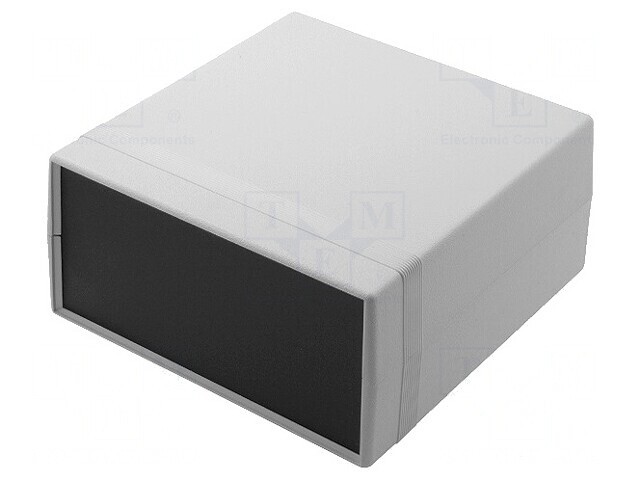Carcasă ABS Neagră/Gri 160x160x86mm