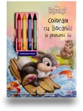 Cumpara ieftin Disney. Iepurasi. Coloram cu Bocanila si prietenii lui (contine 4 creioane cerate), Litera