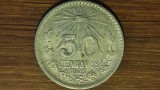Cumpara ieftin Mexic - moneda de colectie 8.3gr argint 720 - 50 centavos 1925 - an rar al seriei - frumoasa !
