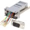 Adaptor D-Sub 9pin tată la RJ45 soclu