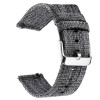 Curea textila compatibila Galaxy Watch 6|Watch 5|Watch 4|Huawei Watch GT 3 42mm|GT 3 Pro 43mm|GT 2 42mm, Grainsboro Gray, Very Dream
