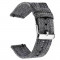 Curea material textil, compatibila Garmin Vivomove HR, telescoape QR, Grainsboro Gray