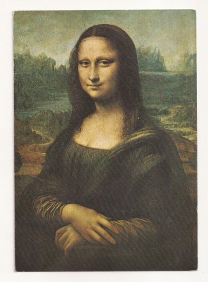 FA34-Carte Postala- FRANTA - Paris, Musee du Louvre, Mona Lisa, necirculata foto