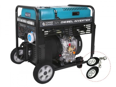 Generator inverter diesel Konner Sohnen KS 9500iD&amp;ETH; ATSR foto