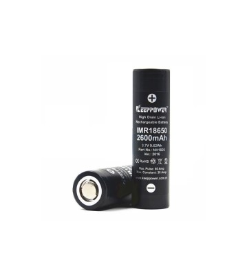 KeepPower IMR18650 2600mAh 3.7V 35A-Conținutul pachetului 1 Bucată-Tip Fără buton-Capacitate 2600 mAh foto