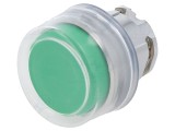 Comutator apăsare 22mm verde ZB4BP3