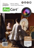 Hartie foto canvas 360g, glossy, 10 coli - A3