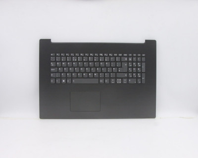 Carcasa superioara cu tastatura palmrest Laptop, Lenovo, IdeaPad 330-17ICH Type 81FL, 5CB0R48050, iluminata, gri, layout UK foto