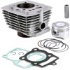 Set Motor ATV/Motocicleta 250cc, Racire Aer, Cilindru 67mm, Kit Complet: Piston, Segmenti, Bolt, Garnituri - CG250