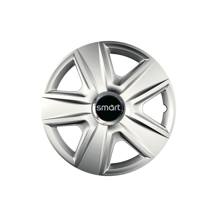 Set 4 capace roti Cu Inel Cromat Esprit R16 Compatibil Cu Smart