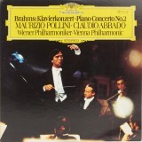 Vinil LP "Japan Press" # Brahms &mdash; Maurizio Pollini &middot; Claudio Abbado &ndash; Klavierkonzert &middot; Piano Concerto No.2 (EX)