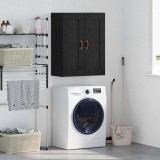 VidaXL Dulap montat pe perete Stejar Negru 69,5 x 34 x 90 cm 882423