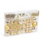 Set decoratiuni de brad - aurii - 66 buc / set Best CarHome