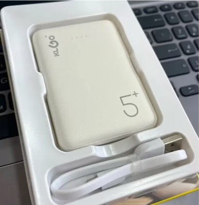Power Bank KP-55, KLGO Macaroon, 5000mAH, Fast Charge, ALB foto