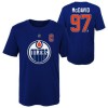 Edmonton Oilers tricou de copii Connor McDavid Captains Name and Number navy - Dětsk&eacute; M (10 - 12 let)