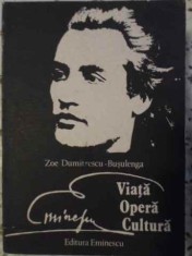 EMINESCU VIATA, OPERA, CULTURA-ZOE DUMITRESCU-BUSULENGA foto