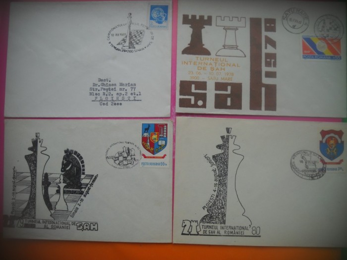 HOPCT LOT PLIC NR 1 -SET 6 PLICURI TURNEUL DE SAH -ROMANIA