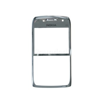 Copertă frontală Nokia E71 albă foto