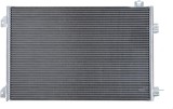 Condensator climatizare AC Renault Clio 12, Thalia 13, motor: 1.5 dci, Condenser fara uscator, 625x400x16, Valeo, miez si rezervor din aluminiu