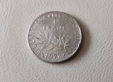 Franța - 1 franc (1977) monedă s368, Europa