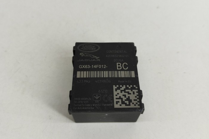 Modul de control presiune anvelope JAGUAR XE X760 2017 OEM: GX63-14F012-BC,A2C98321802 26699461