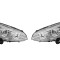 Set faruri tuning PEUGEOT 208, 04.2012-05.2015, partea stanga+dreapta, Taiwan, cu indicator led; cu &amp;quot;lumina timp de zi&amp;quot; tip LED; cu lumina