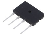 Punte redresoare monofazată SIRECTIFIER 600V 35A plată GBJ